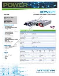 DS250SPE-3-001 Datasheet Cover