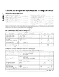 DS2731E+T&R Datasheet Page 2