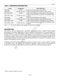 DS2740U+T&R Datasheet Page 2