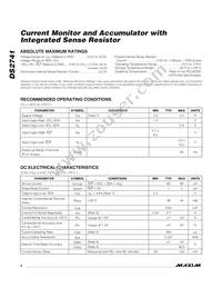 DS2741N+T Datasheet Page 2