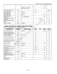 DS2745U+T&R Datasheet Page 3