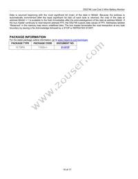 DS2746G-C02+T&R Datasheet Page 16