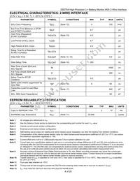 DS2764BE+025/T&R Datasheet Page 4