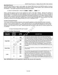 DS2764BE+025/T&R Datasheet Page 19