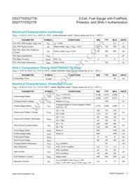 DS2777G+T&R Datasheet Page 3