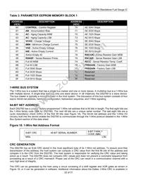 DS2780E+T&R Datasheet Page 22