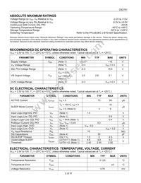 DS2781E+T&R Datasheet Page 2