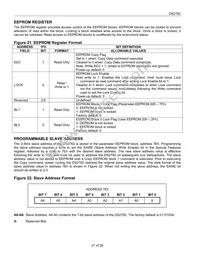DS2782G-5+T&R Datasheet Page 21