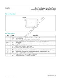 DS2784G+T&R Datasheet Page 7