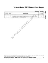 DS2786BG+T&R Datasheet Page 21