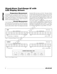 DS2788E+T&R Datasheet Page 8