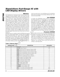 DS2788E+T&R Datasheet Page 22