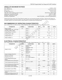 DS2792G+T&R Datasheet Page 2