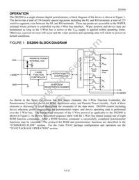 DS2890P-000+T&R Datasheet Page 3