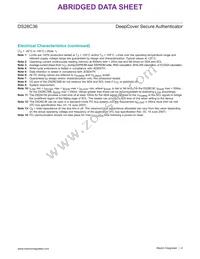 DS28C36Q+U Datasheet Page 4