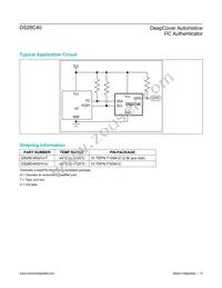 DS28C40G/V+U Datasheet Page 13