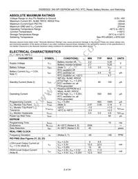 DS28DG02E-3C+T Datasheet Page 2