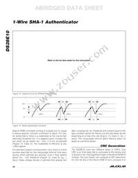 DS28E10R-W15+1T Datasheet Page 14