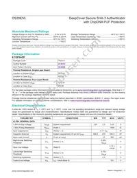 DS28E50Q+U Datasheet Page 3