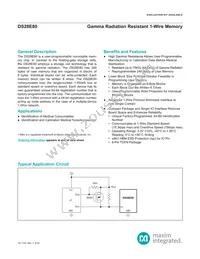 DS28E80Q+U Datasheet Cover