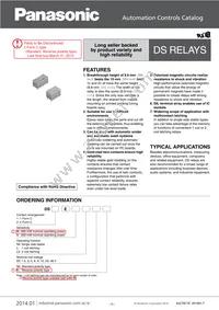 DS2E-ML2-DC9V Datasheet Cover