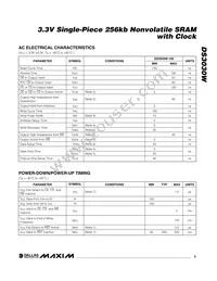 DS3030W-100# Datasheet Page 3