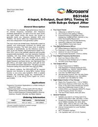 DS31404GN2 Datasheet Cover