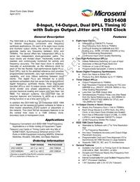 DS31408GN Datasheet Cover