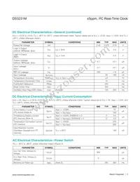 DS3231MZ+TRL Datasheet Page 3