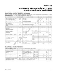 DS3232S#T&R Datasheet Page 3