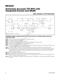 DS3232S#T&R Datasheet Page 6