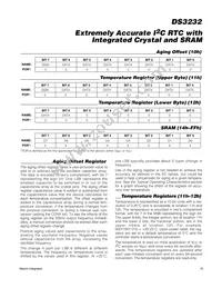 DS3232S#T&R Datasheet Page 15