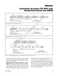 DS3232S#T&R Datasheet Page 17