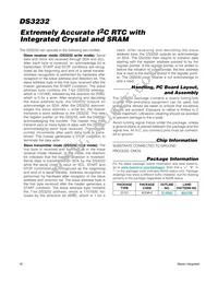 DS3232S#T&R Datasheet Page 18