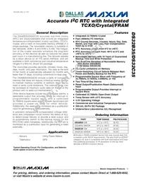 DS32C35-33#T&R Datasheet Cover