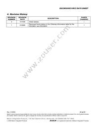 DS33M33N+W Datasheet Page 21