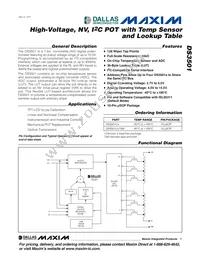 DS3501U+H Datasheet Cover