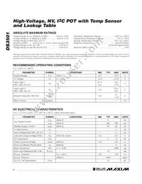 DS3501U+H Datasheet Page 2