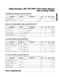 DS3501U+H Datasheet Page 3
