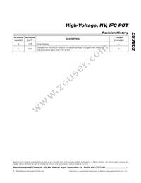 DS3502U+T&R/C Datasheet Page 11