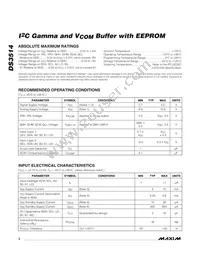 DS3514T+T&R Datasheet Page 2