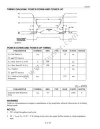 DS3803-70 Datasheet Page 8