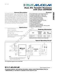 DS3902U-515+ Datasheet Cover