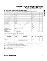 DS3906U+T&R Datasheet Page 3