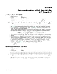 DS3911T+T Datasheet Page 18