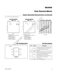 DS3920T-001+T Datasheet Page 5