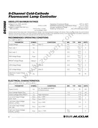 DS3988T+T&R Datasheet Page 2