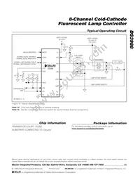 DS3988T+T&R Datasheet Page 23