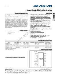 DS3991Z+T&R/PPV Datasheet Cover