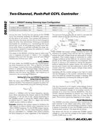 DS3992Z-09N+T&R Datasheet Page 8